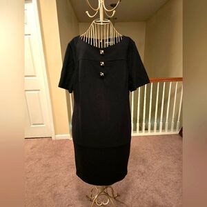 Karl Lagerfeld Black Dress
